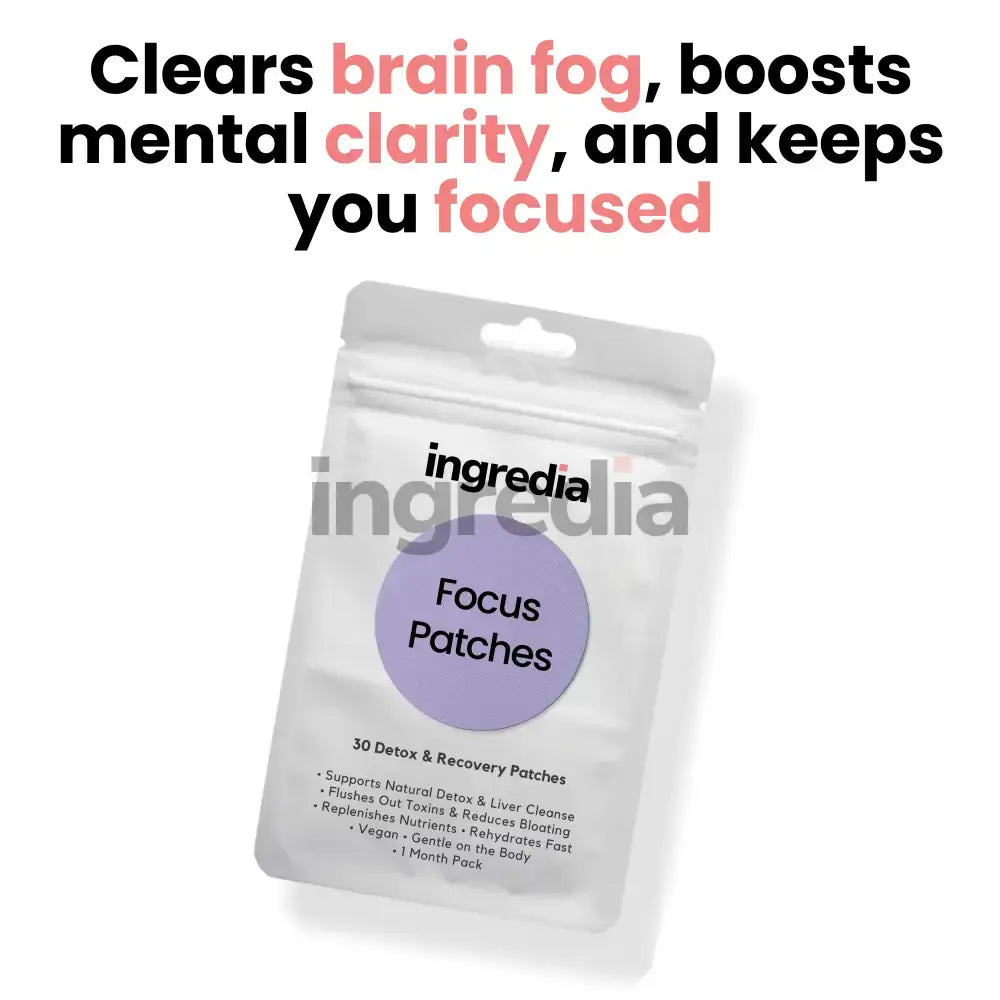 Focus Patch for Brain Fog & Distractions