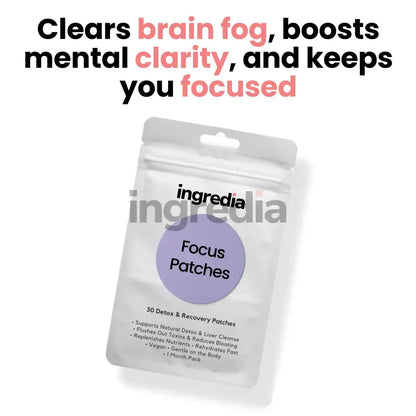 Focus Patch for Brain Fog & Distractions